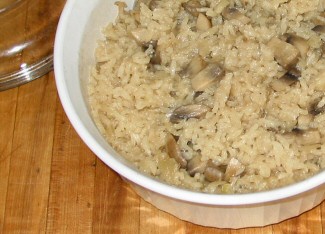 Photo of Rice and Mushroom Casserole